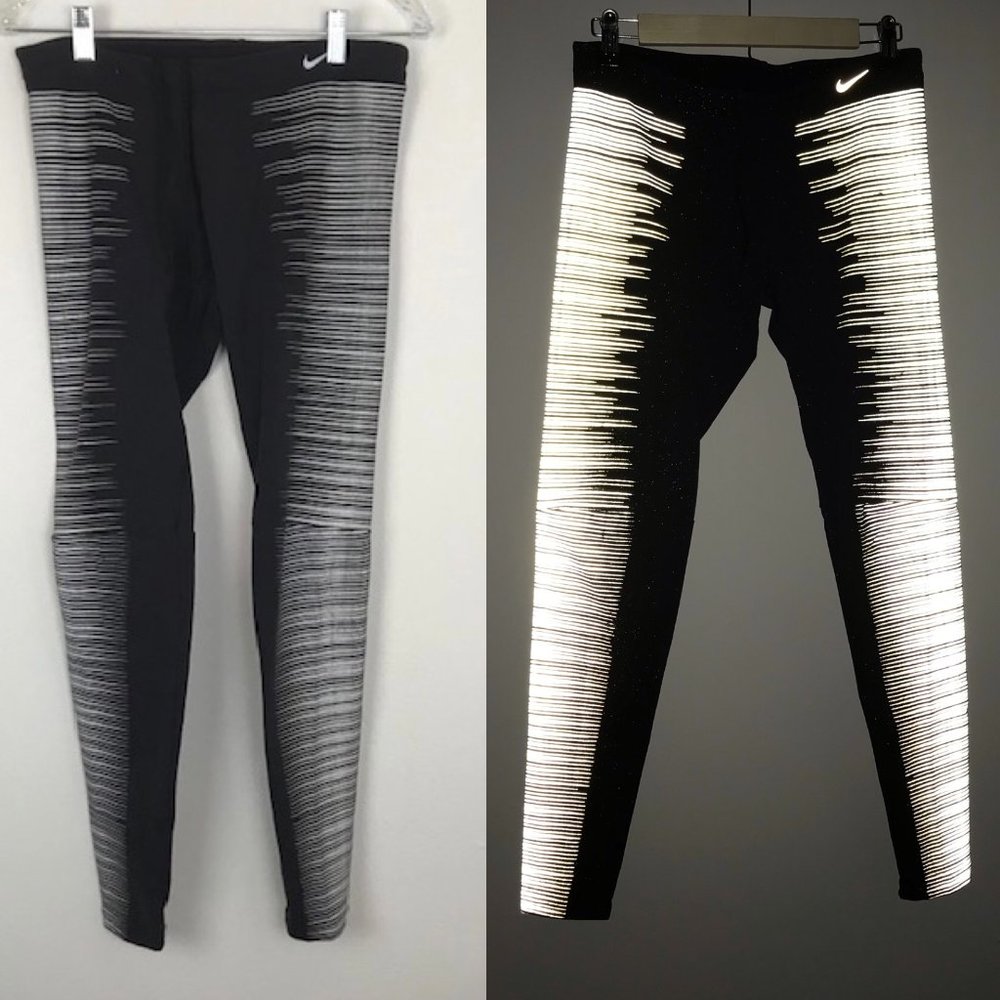 Nike Dri-Fit Flash Print Reflective Running Tights